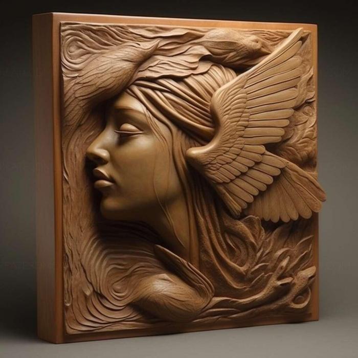 نموذج ثلاثي الأبعاد لآلة CNC 3D Art 